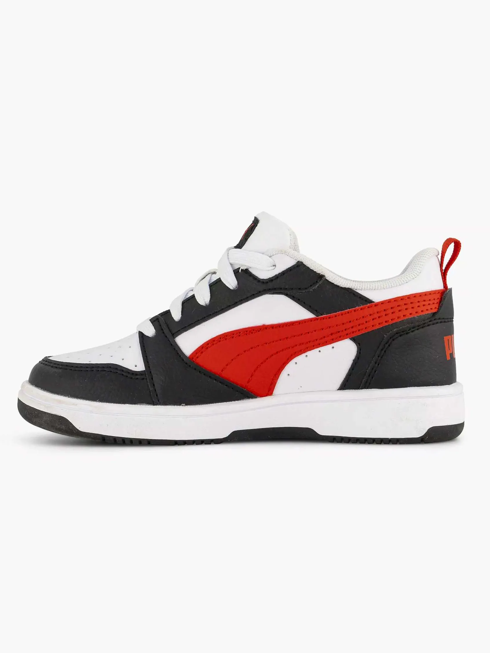 Jongensschoenen|Puma Witte Rebound V6 Lo Ps