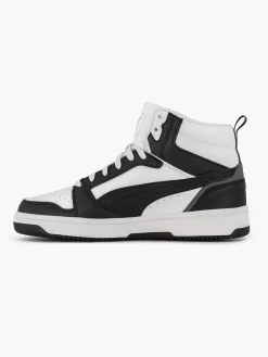 Babyschoenen|Puma Witte Rebound V6 Mid Jr