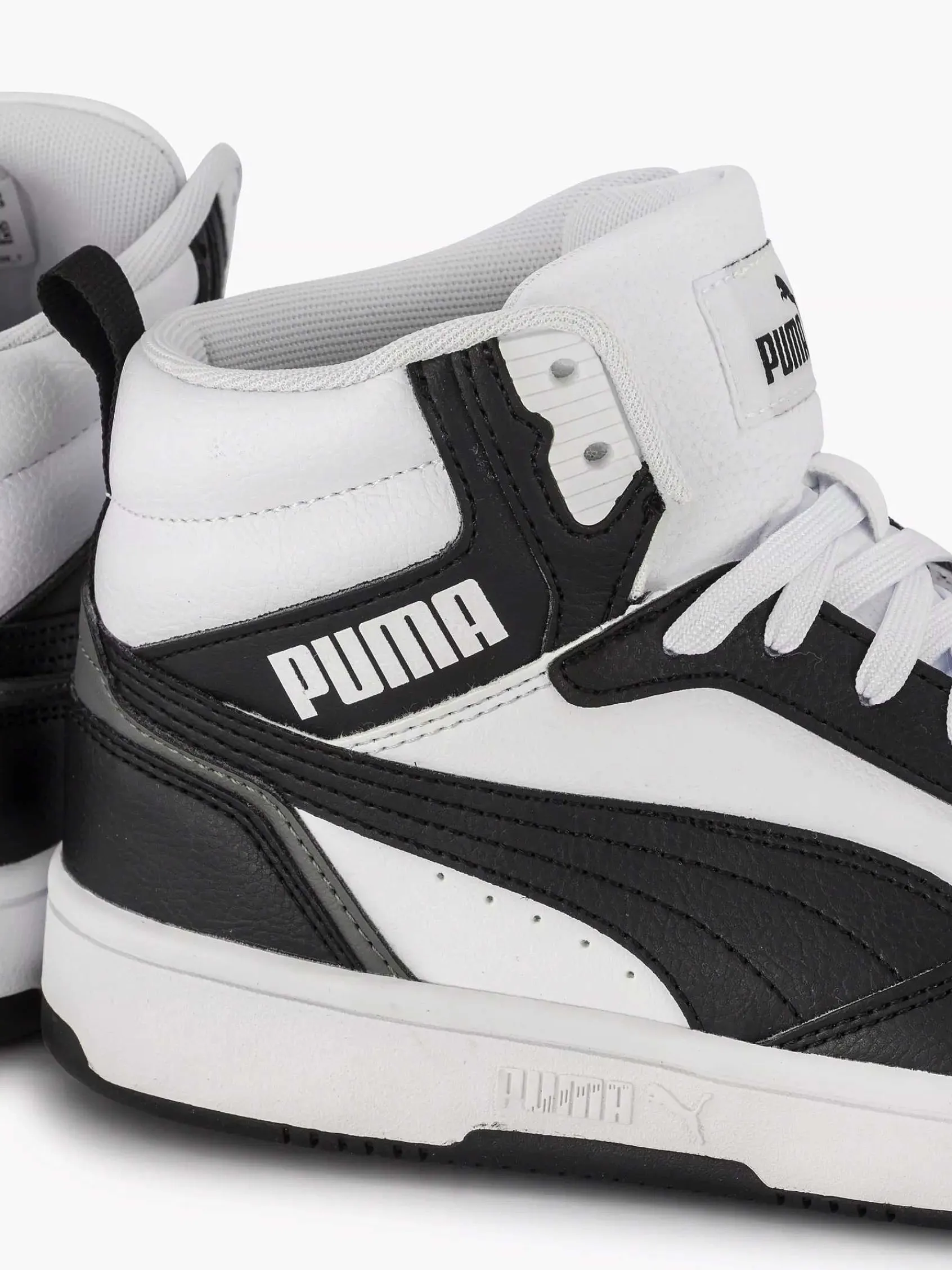 Babyschoenen|Puma Witte Rebound V6 Mid Jr