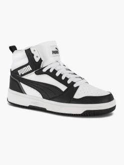 Babyschoenen|Puma Witte Rebound V6 Mid Jr