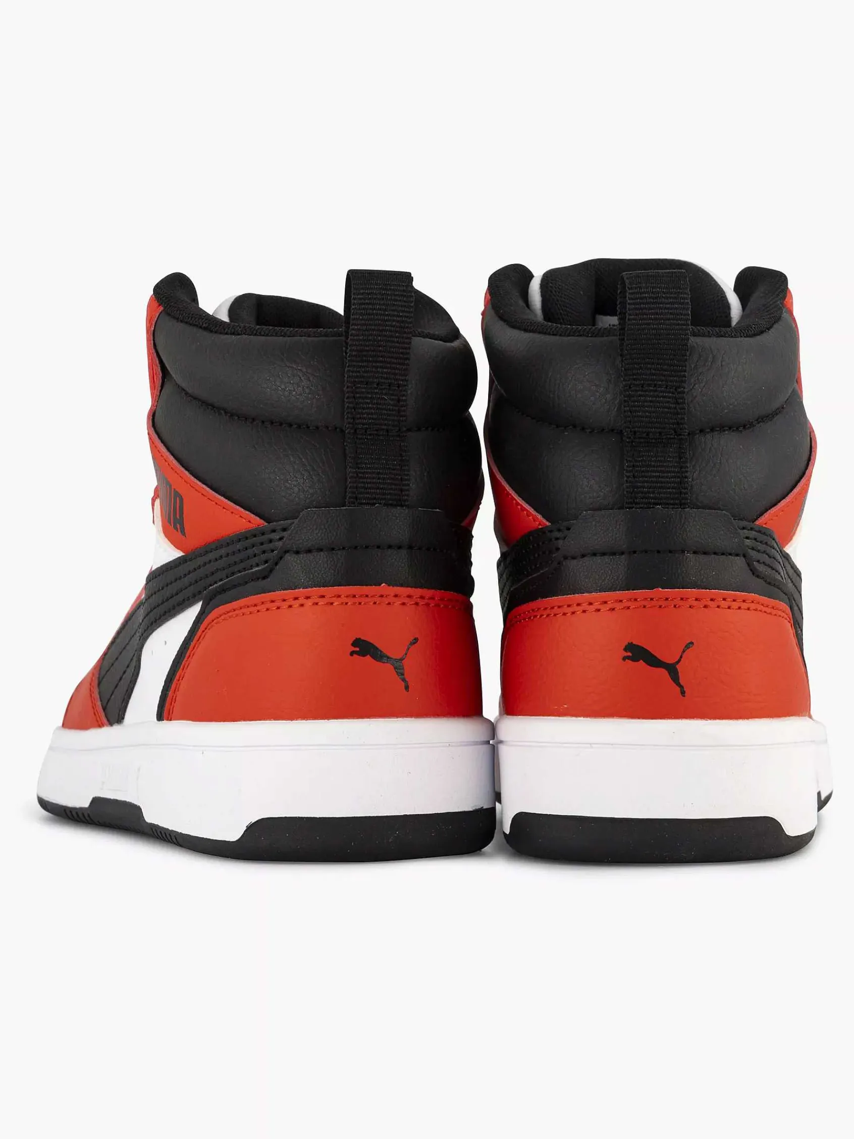 Jongensschoenen|Puma Witte Rebound V6 Mid Jr