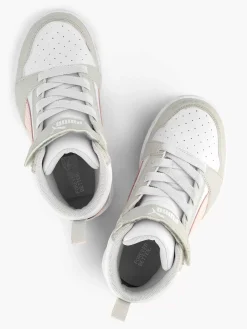 Jongensschoenen|Puma Witte Rebound V6 Mid Ac+ Ps