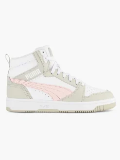 Sneakers|Puma Witte Rebound V6 Mid Jr