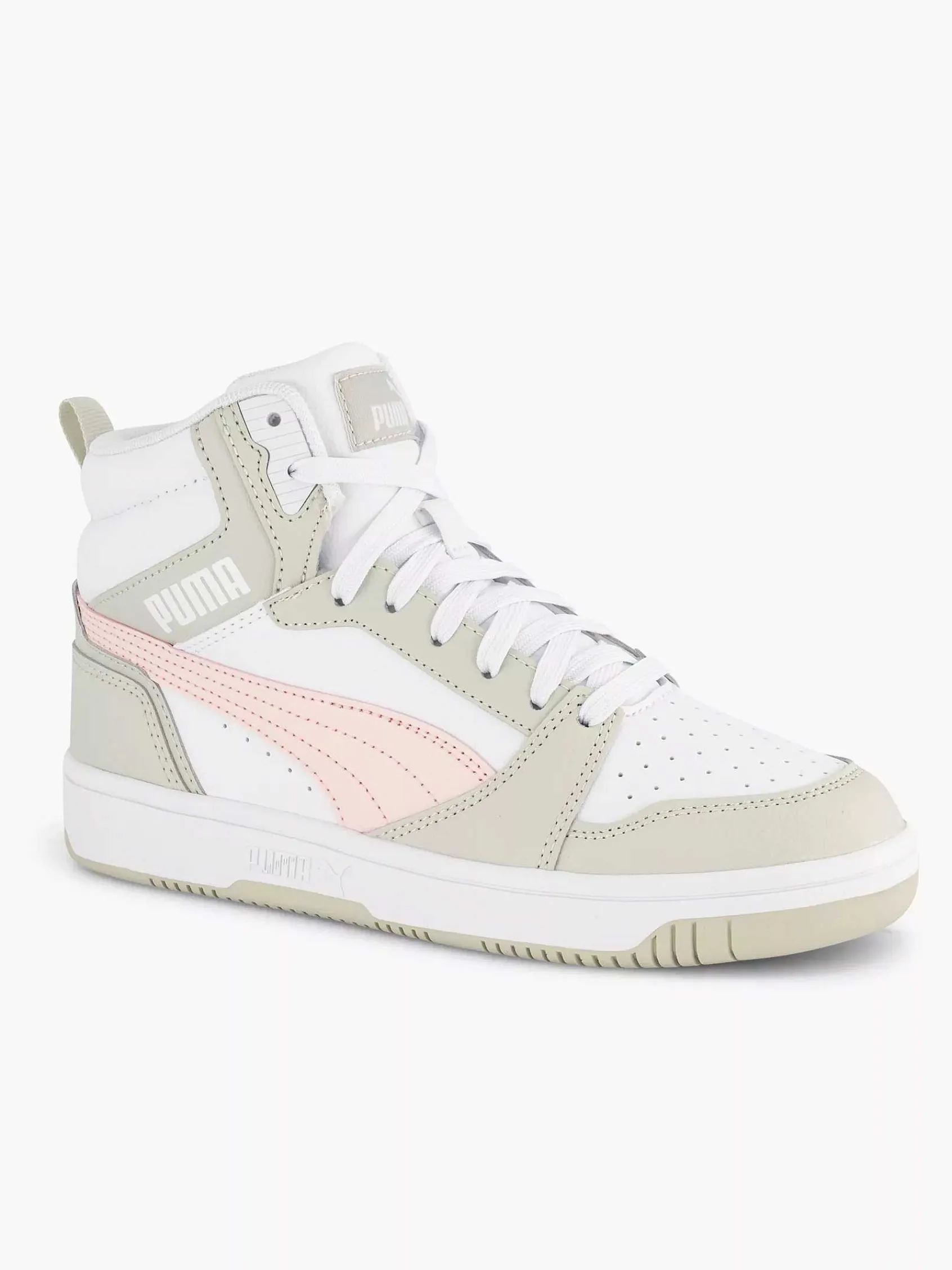 Sneakers|Puma Witte Rebound V6 Mid Jr