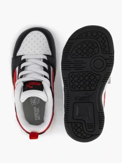 Jongensschoenen|Puma Witte Rebound V6 P Ac Inf