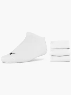Sokken|Puma Witte Sneaker Plain 3 Pak 39-42
