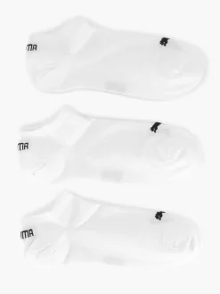 Sokken|Puma Witte Sneaker Plain 3 Pak 39-42