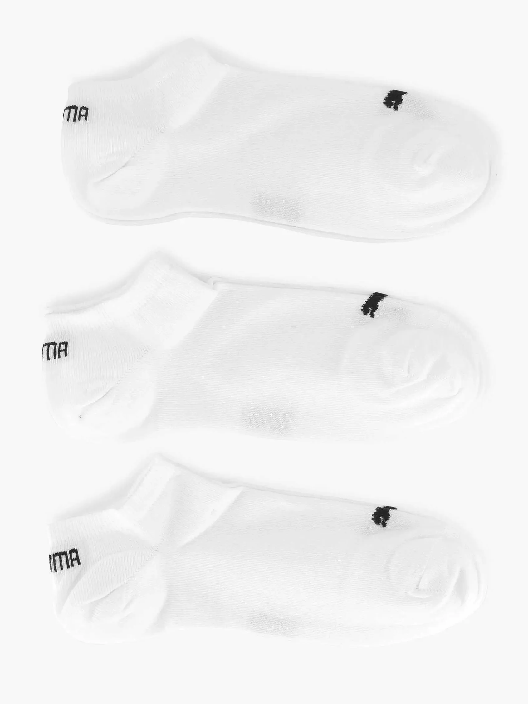 Sokken|Puma Witte Sneaker Plain 3 Pak 39-42