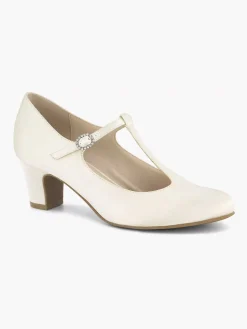 Hoge Hakken|Graceland Witte Pump