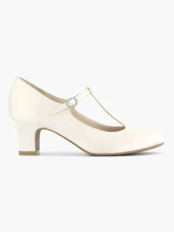 Hoge Hakken|Graceland Witte Pump