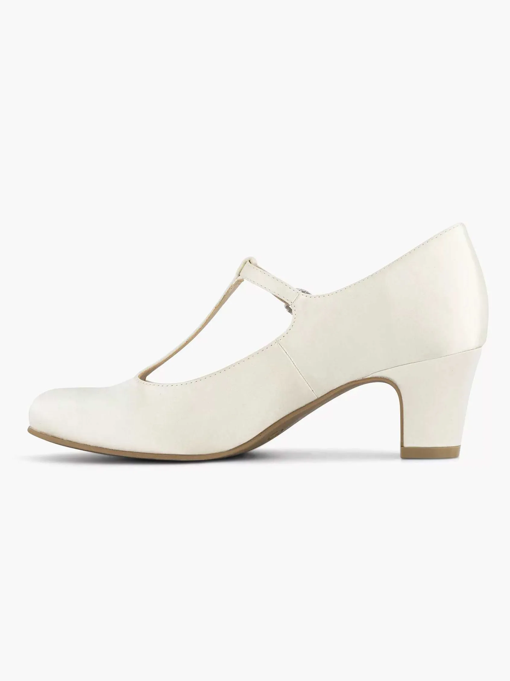 Hoge Hakken|Graceland Witte Pump