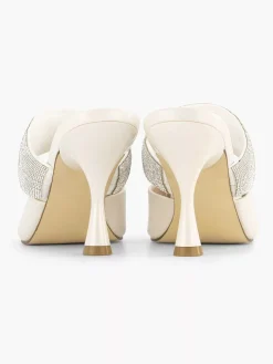 Pumps|Graceland Witte Pump Steentjes