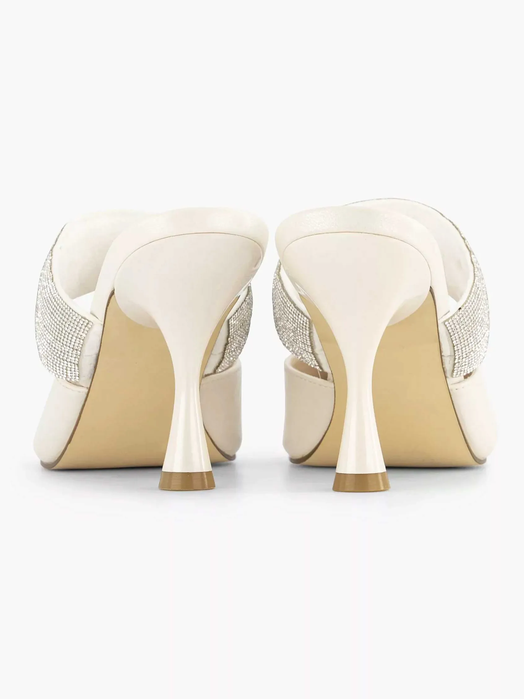 Pumps|Graceland Witte Pump Steentjes