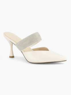 Pumps|Graceland Witte Pump Steentjes