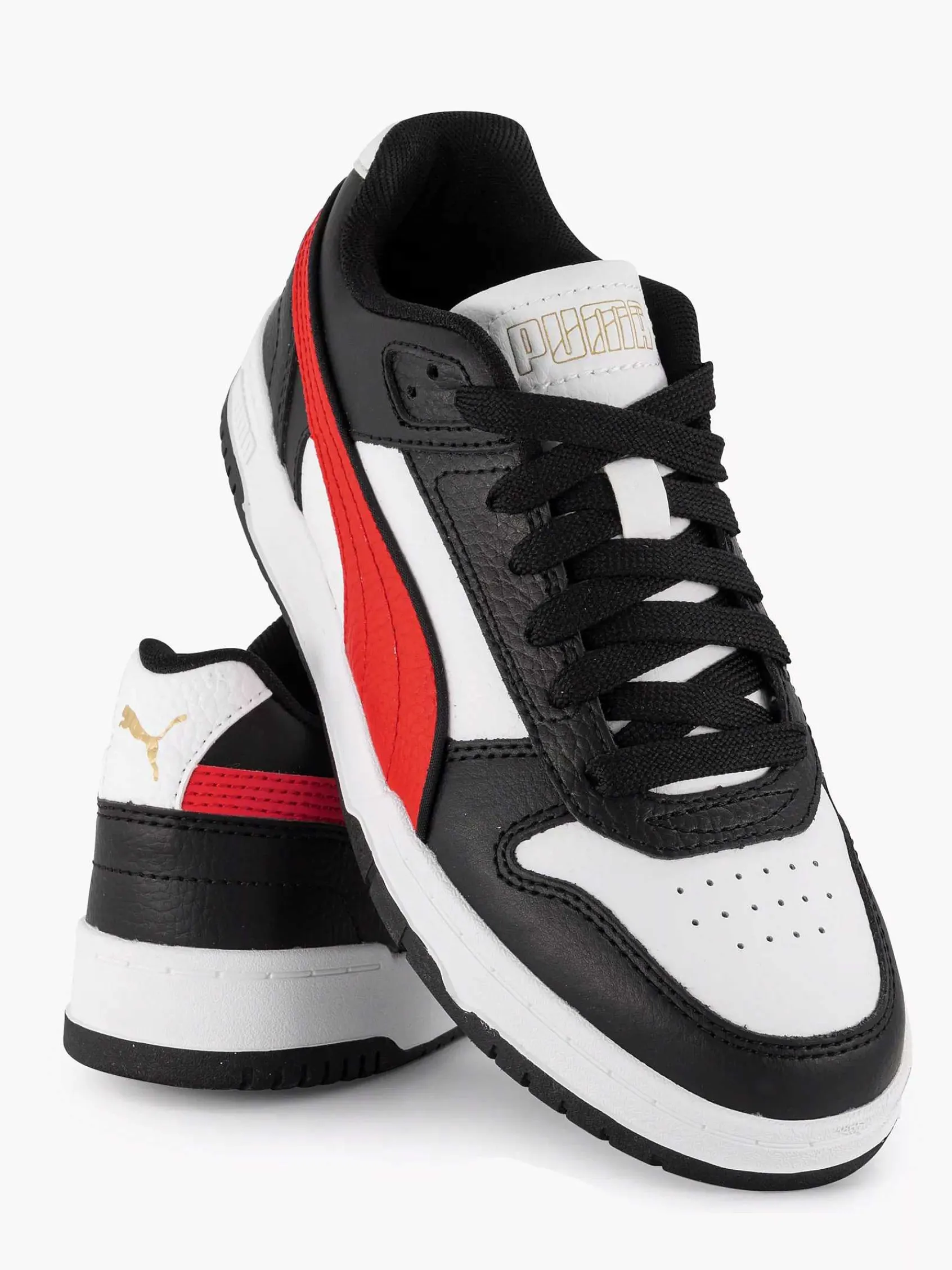 Jongensschoenen|Puma Witte Rbd Game Low Jr