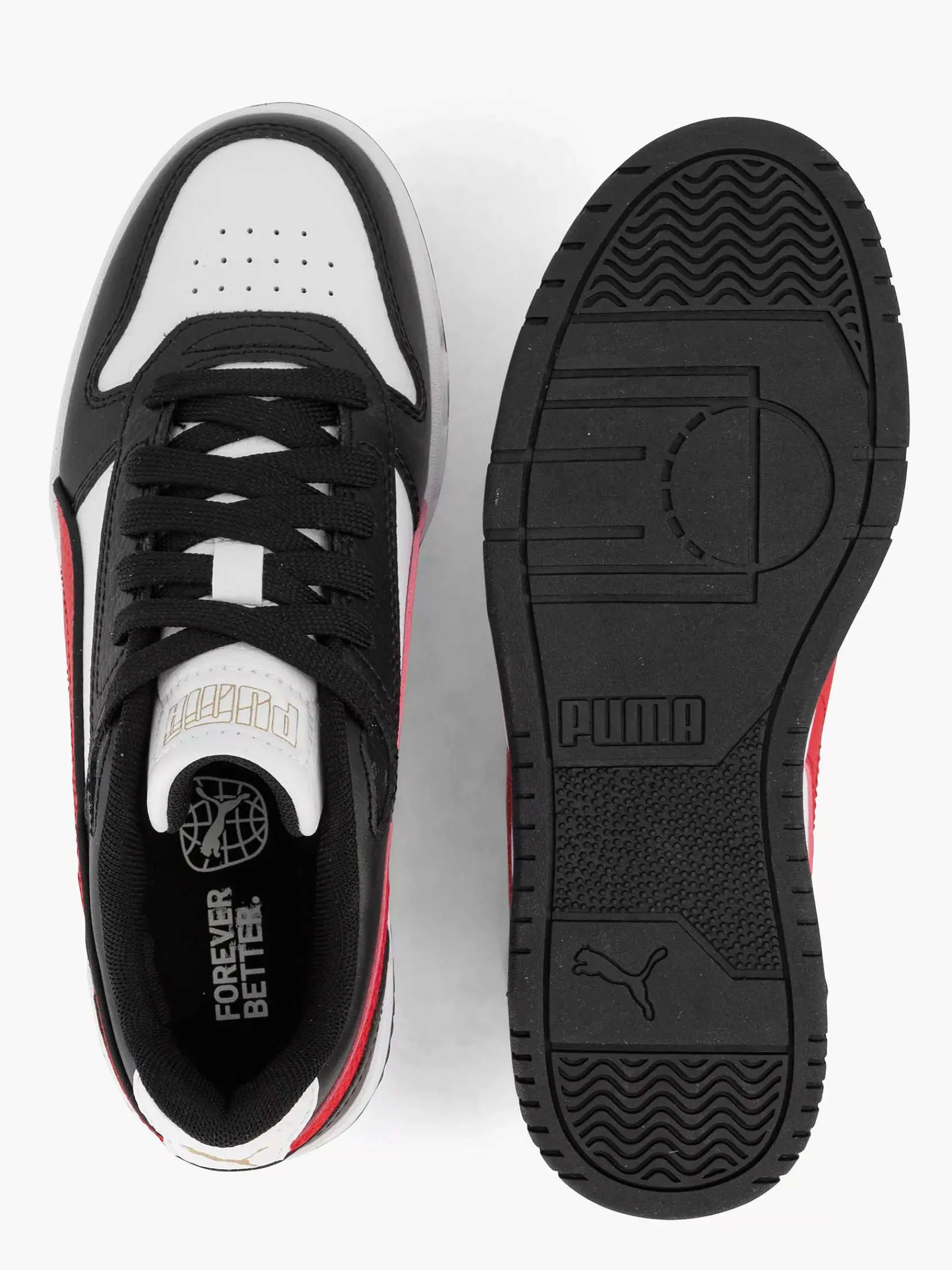 Jongensschoenen|Puma Witte Rbd Game Low Jr