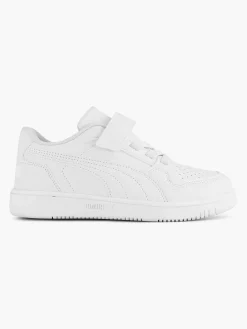 Jongensschoenen|Puma Witte Rebound Lite Ps