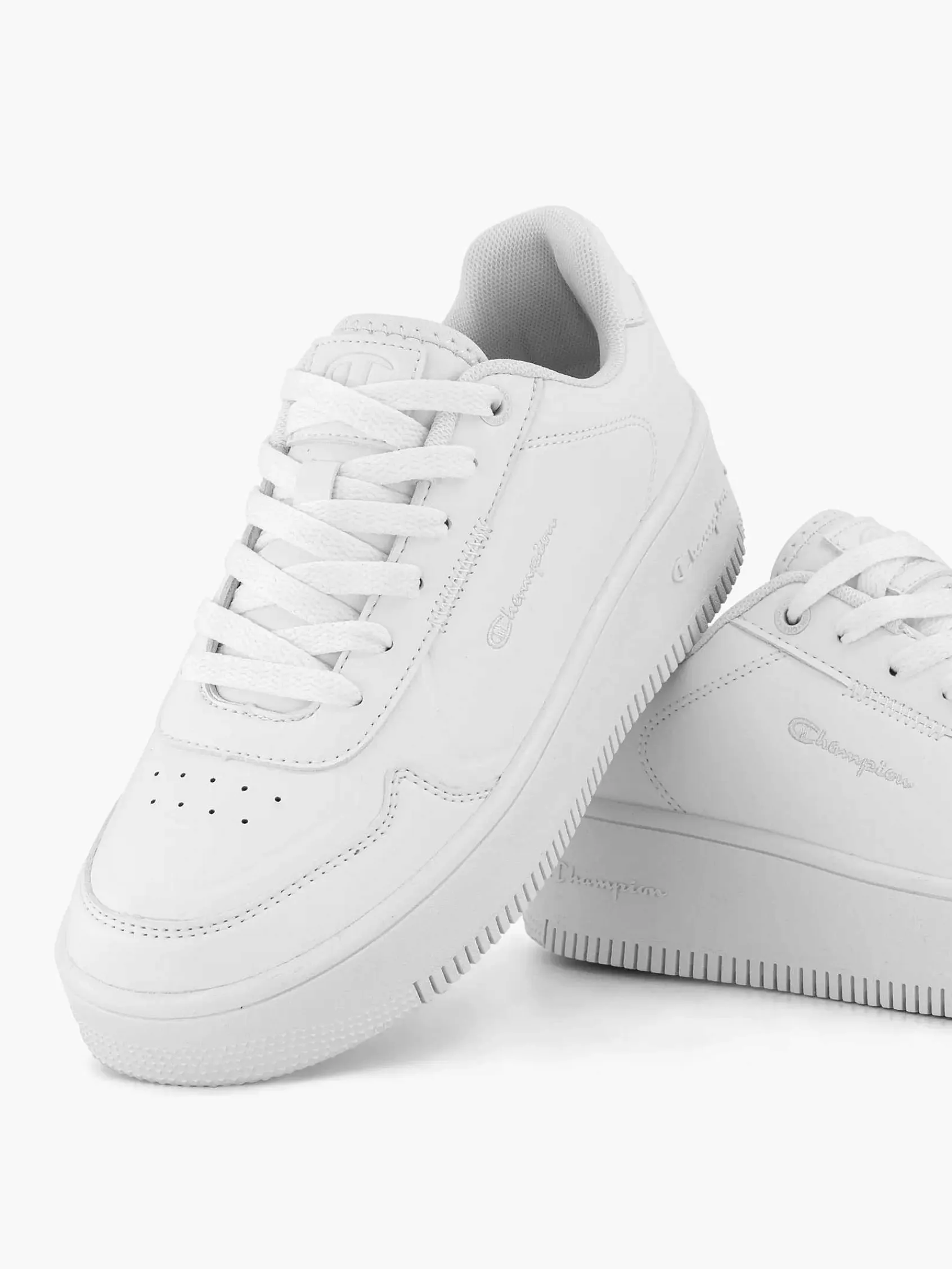 Sneakers|Champion Witte Rebound Platform Low