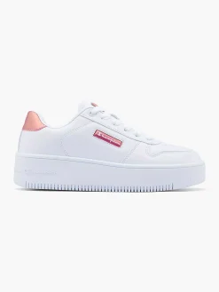 Sneakers|Champion Witte Rebound Platform Sparkle