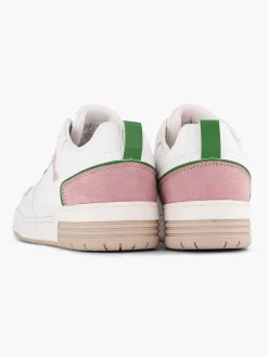 Sneakers|Oxmox Witte Retro Sneaker Roze