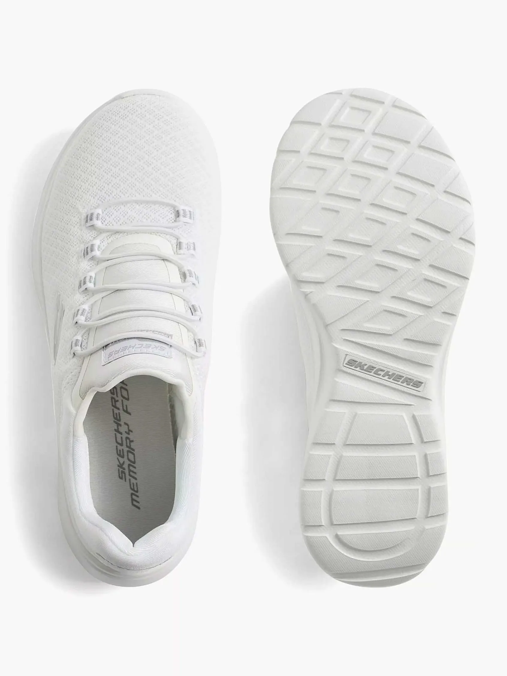 Instappers|Skechers Witte Roseate - Sweet Tribute