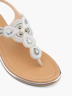 Sandalen|Graceland Witte Sandaal