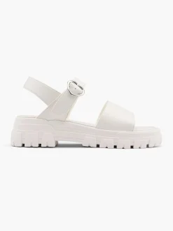 Babyschoenen|Oxmox Witte Sandaal