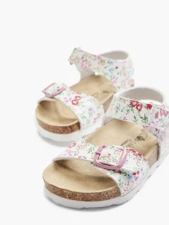 Jongensschoenen|Cupcake Couture Witte Sandaal Bloemen