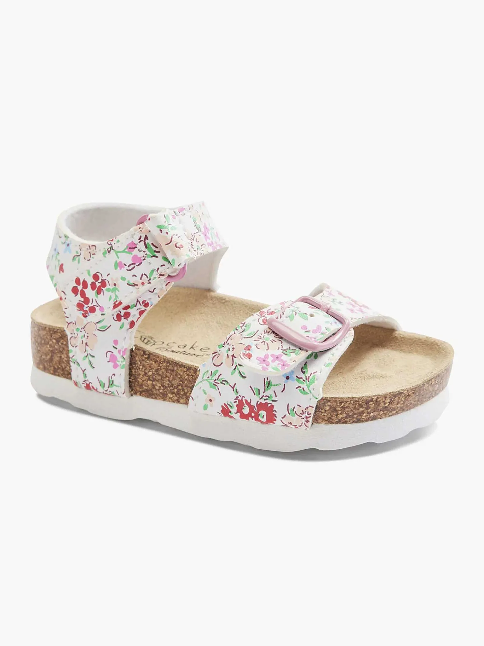 Jongensschoenen|Cupcake Couture Witte Sandaal Bloemen