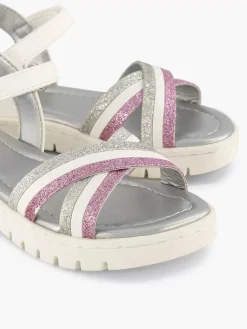 Jongensschoenen|Esprit Witte Sandaal Glitters