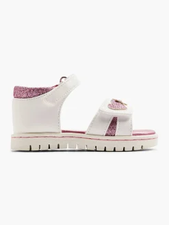 Jongensschoenen|Cupcake Couture Witte Sandaal Hartje