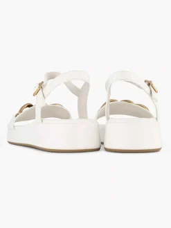 Sandalen|Oxmox Witte Sandaal Sierketting