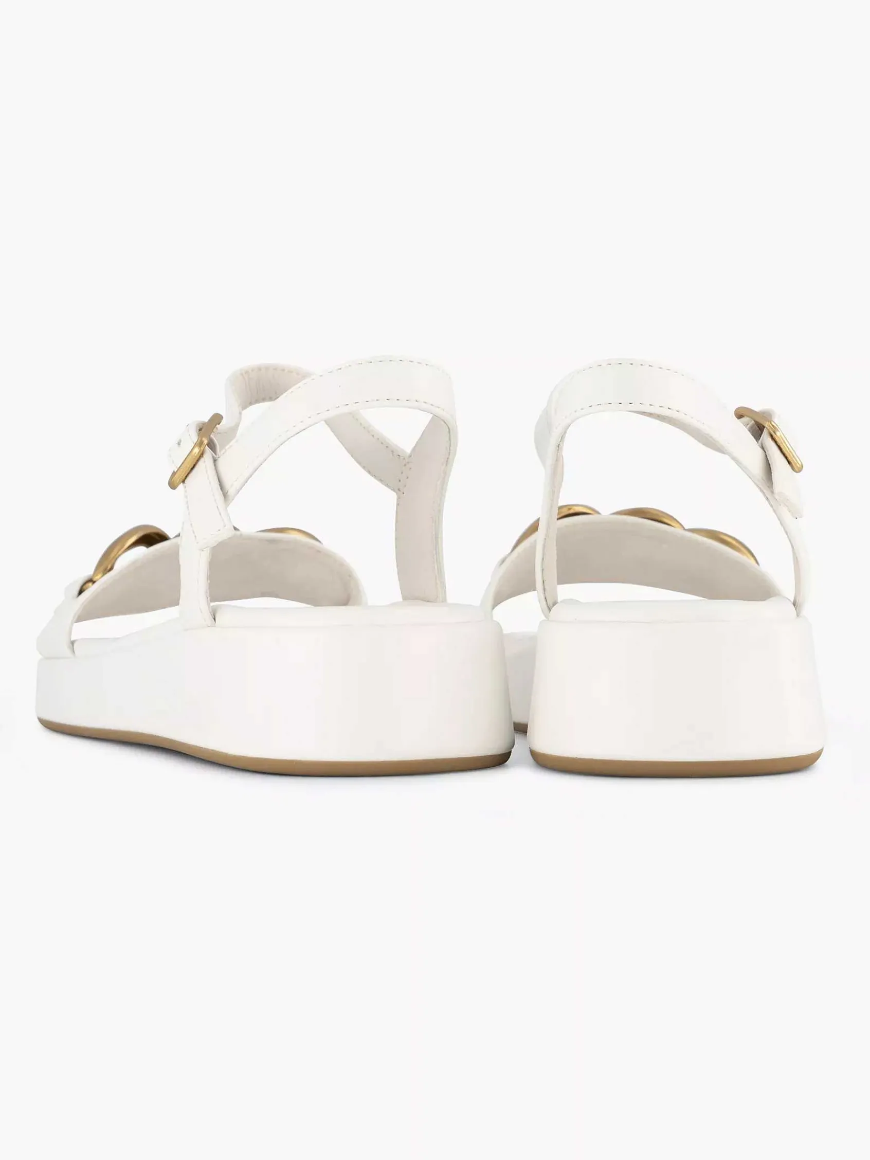 Sandalen|Oxmox Witte Sandaal Sierketting