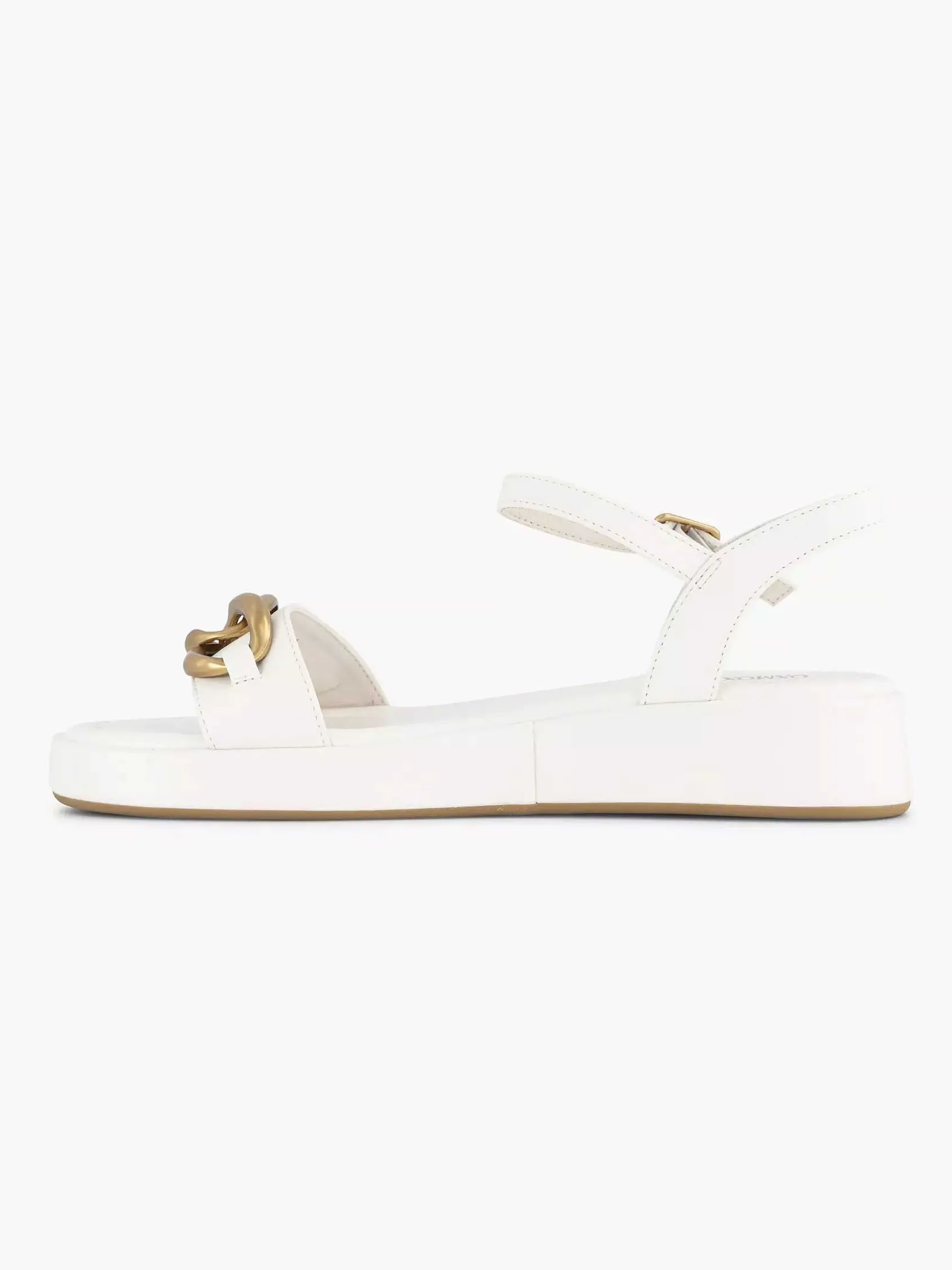 Sandalen|Oxmox Witte Sandaal Sierketting