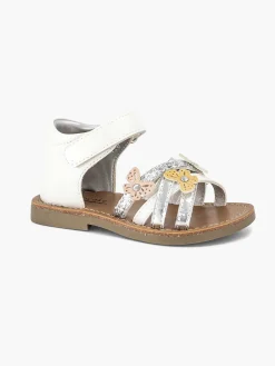 Jongensschoenen|Cupcake Couture Witte Sandaal Vlinders