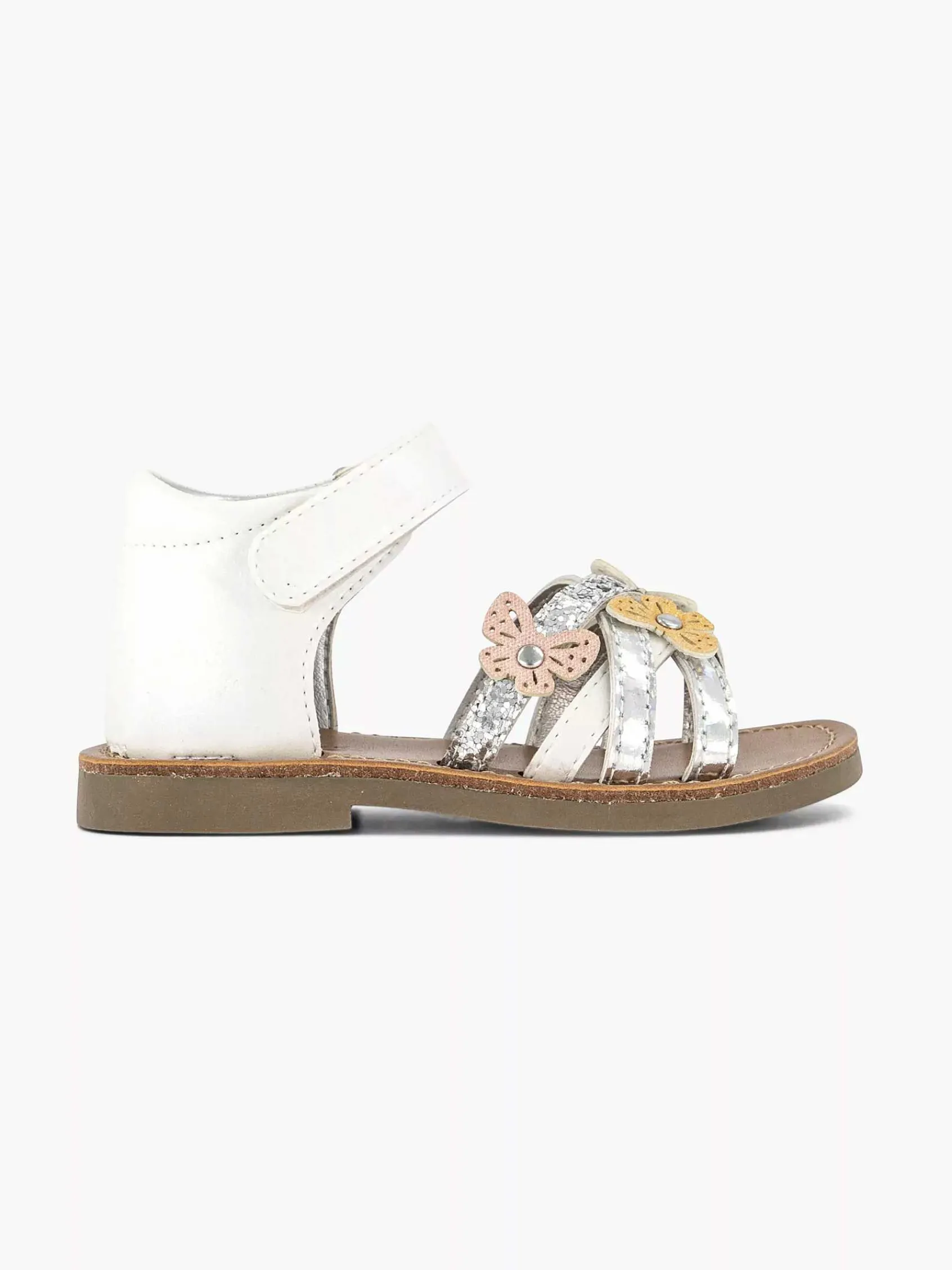 Jongensschoenen|Cupcake Couture Witte Sandaal Vlinders