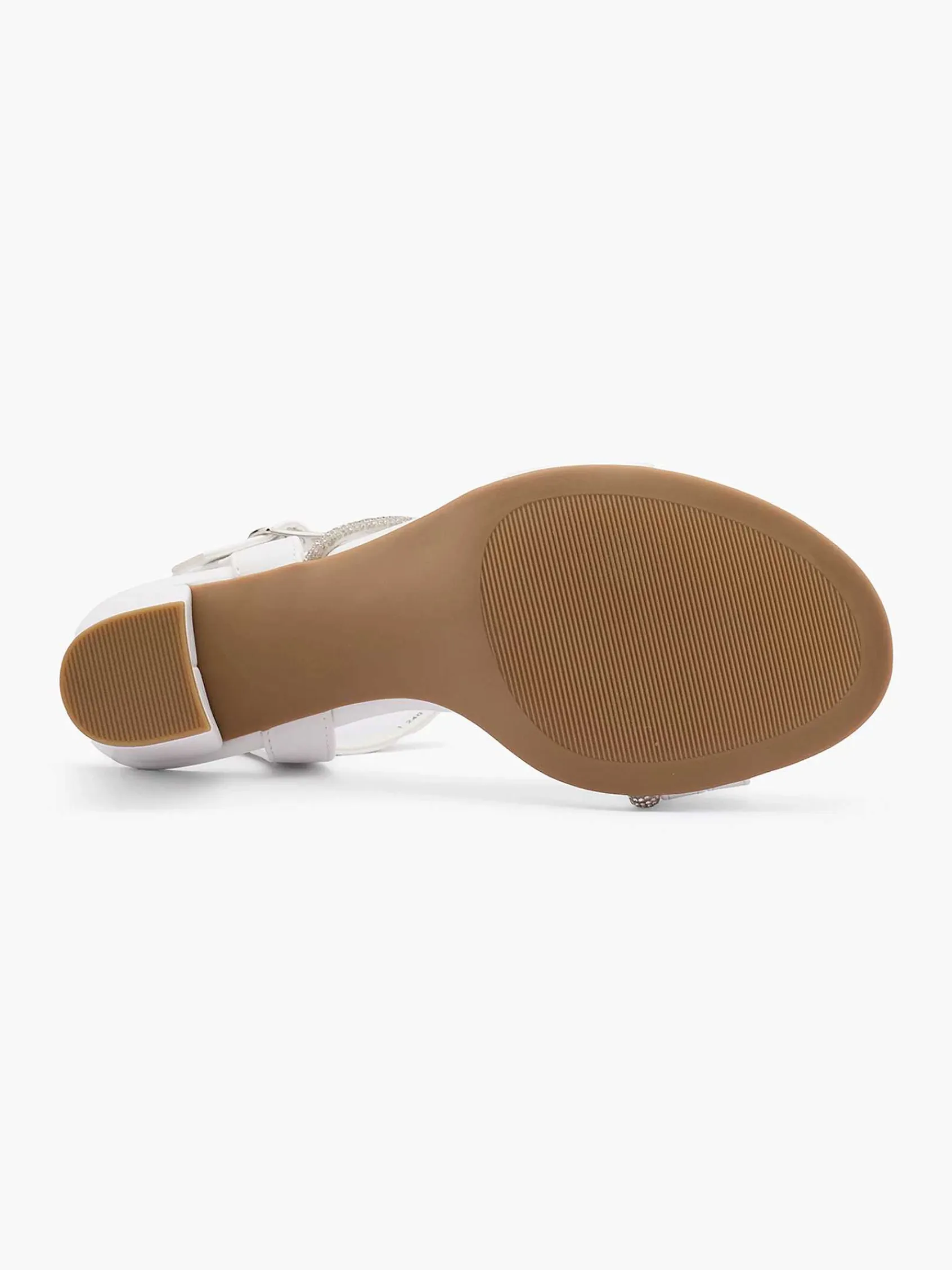 Sandalen|Graceland Witte Sandalette