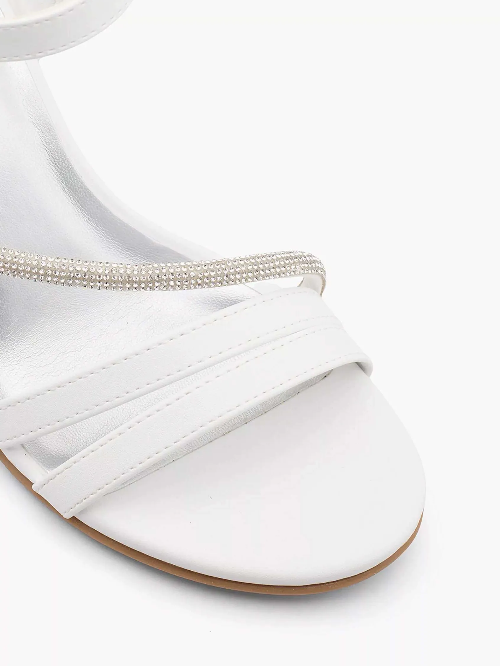 Sandalen|Graceland Witte Sandalette