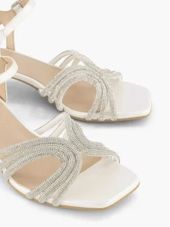 Sandalen|Graceland Witte Sandalette