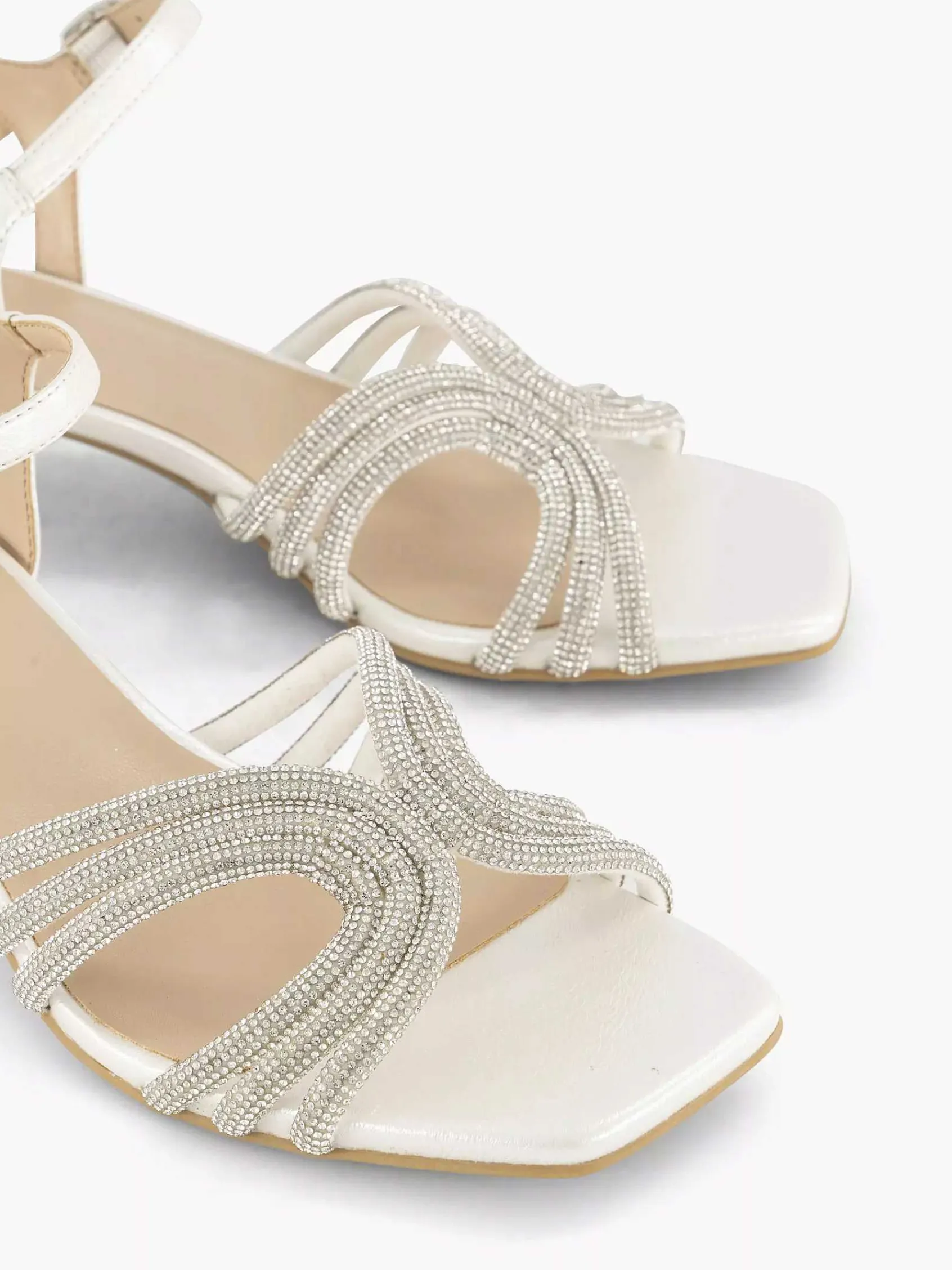 Sandalen|Graceland Witte Sandalette