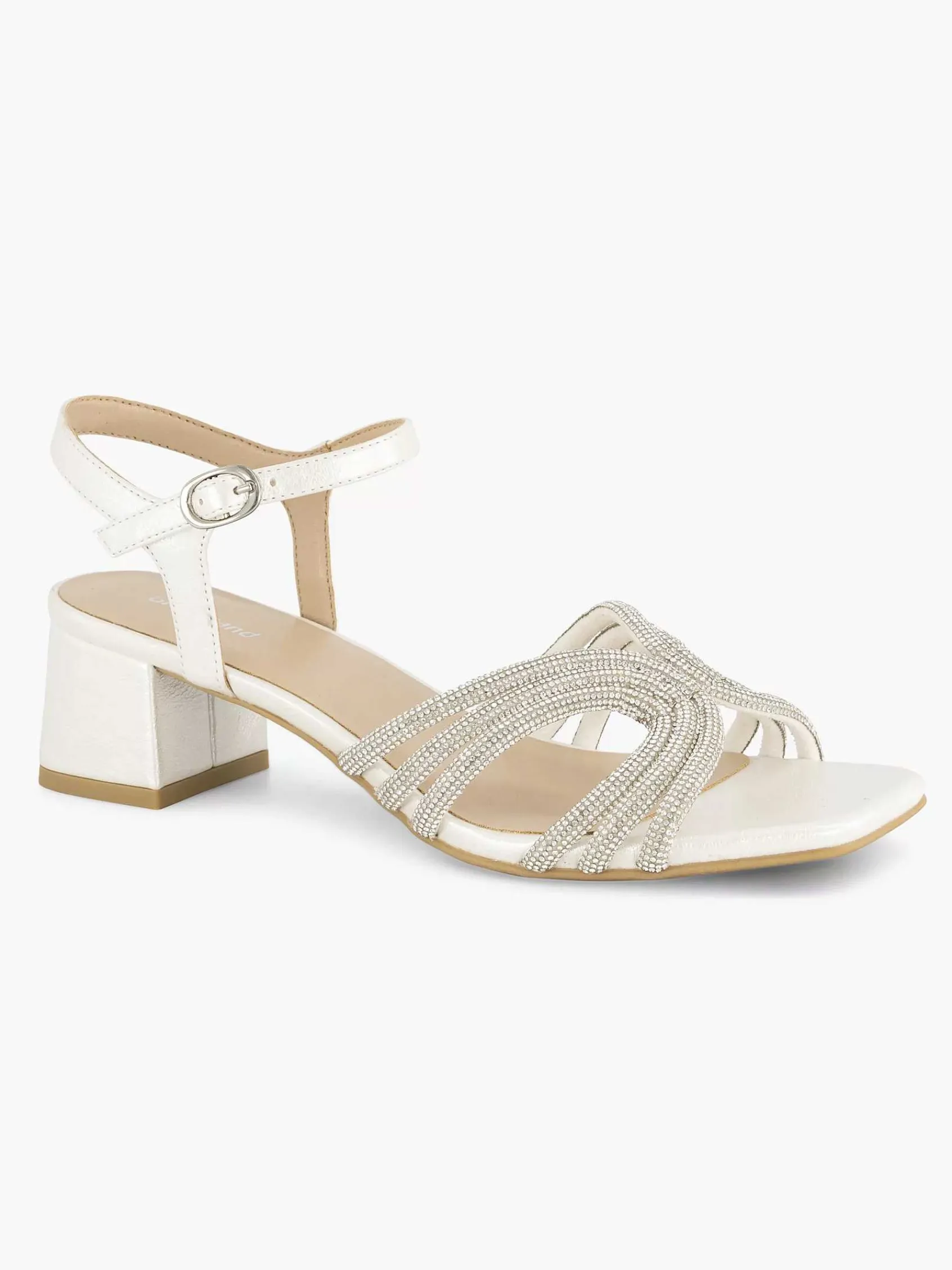 Sandalen|Graceland Witte Sandalette