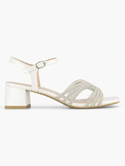 Sandalen|Graceland Witte Sandalette