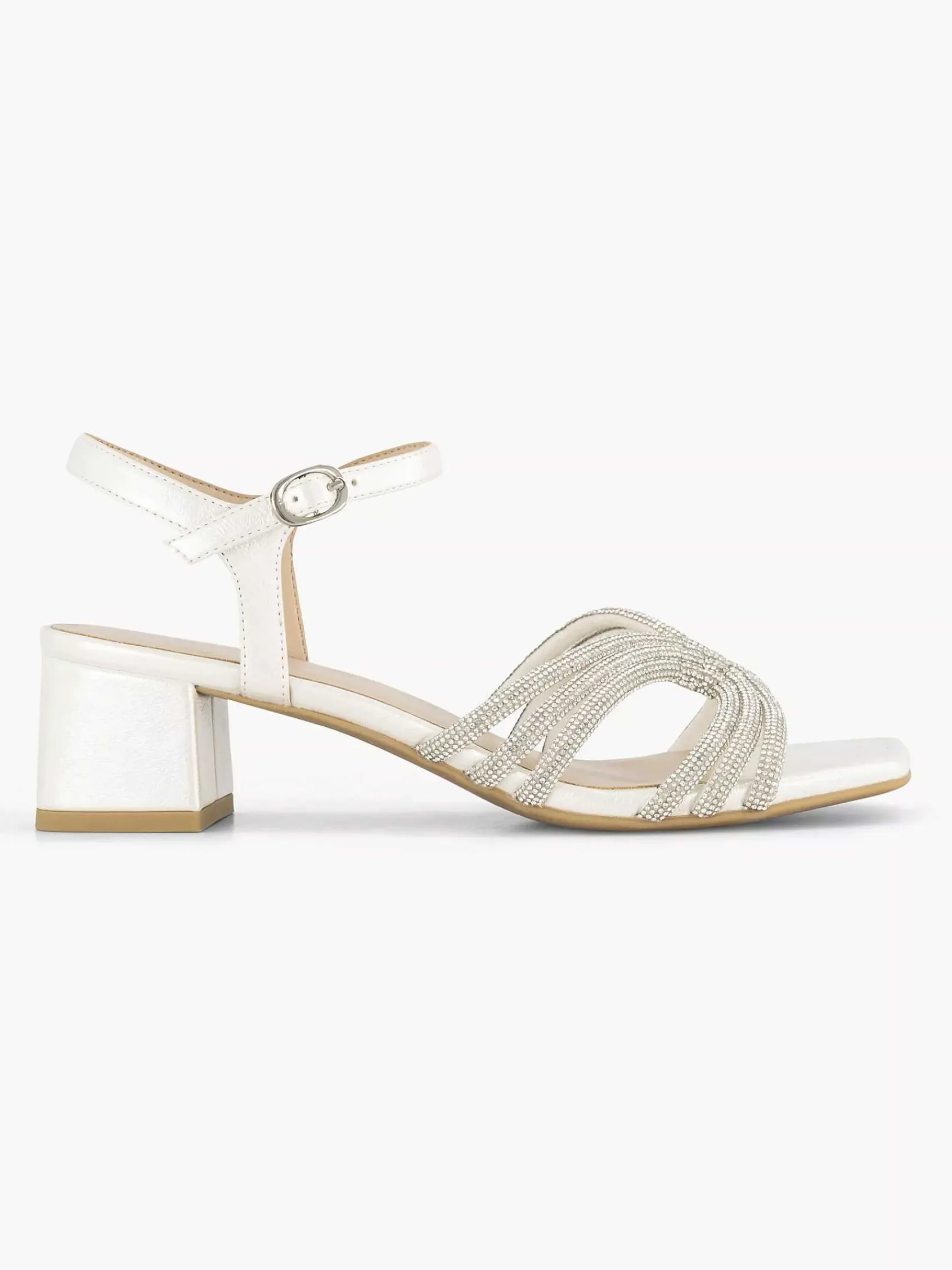 Sandalen|Graceland Witte Sandalette