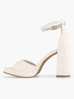 Sandalen|Graceland Witte Sandalette