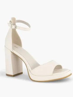 Sandalen|Graceland Witte Sandalette