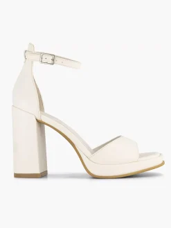 Sandalen|Graceland Witte Sandalette