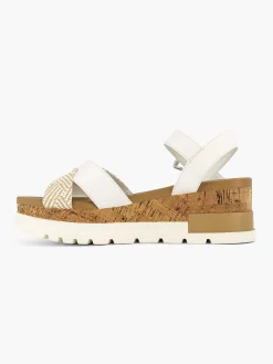 Sandalen|Graceland Witte Sandalette