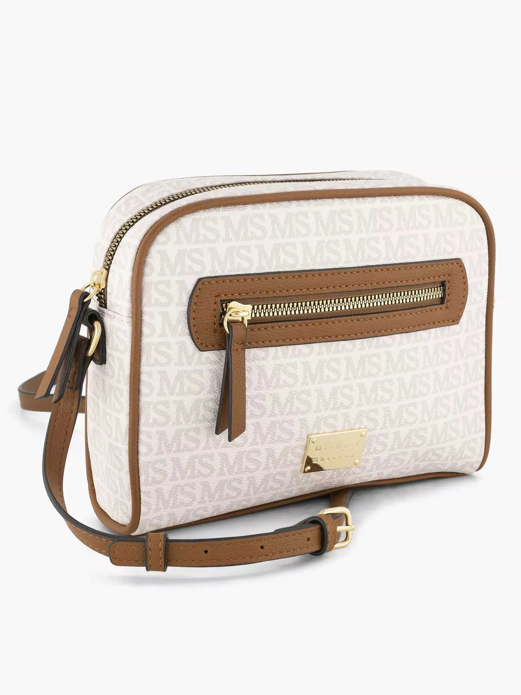 Online Exclusive Accessoires|Michael Shannon Witte Schoudertas Print