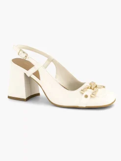 Pumps|Graceland Witte Slingback