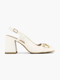Pumps|Graceland Witte Slingback